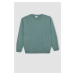 DEFACTO Boy's Crew Neck Knitwear Sweater