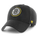 Boston Bruins čiapka baseballová šiltovka Metallic Snap 47 MVP NHL black