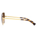 Ralph Lauren Slnečné okuliare '0RA413858900413'  hnedá / zlatá
