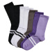 Double Stripe Socks, 7 pack, multicolour