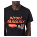 Tričko Diesel T-Diegor-C7 T-Shirt Čierna
