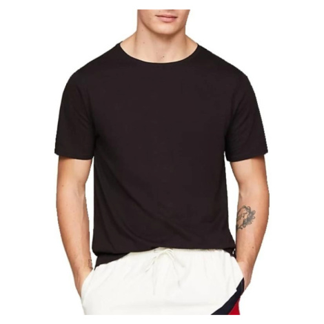 Pánske tričko Tommy Hilfiger UM0UM03226 black linen