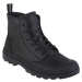 ČIERNE KOŽENÉ ČLENKOVÉ TOPÁNKY PALLADIUM PAMPA ZIP LTH ESS 76888-008-M