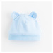 Dojčenská bavlnená čiapočka New Baby Kids modrá, veľ:68 , 20C51022