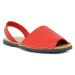Colores  11943-18  Sandále Červená