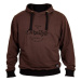 Carpstyle mikina brown forest hoodie