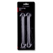 Trimm SOLID-PEG pin - D18 silver