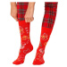 HAPPY SOCKS HO HO HO Klasické ponožky, červená, veľkosť