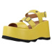 Yellow  CARRIE  Sandále Žltá