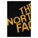 Obojstranná čiapka The North Face čierna farba, z tenkej pleteniny,
