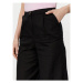 Brave Soul Culottes nohavice LTRW-548KIKI Čierna Straight Fit