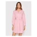 Boss Košeľové šaty C_Detelizza 50469925 Ružová Regular Fit