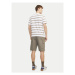 Jack&Jones Bavlnené šortky Jpstcole 12248685 Hnedá Regular Fit