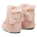 Detské členkové zimné topánky MOON BOOT CRIB SUEDE, 003 pale pink