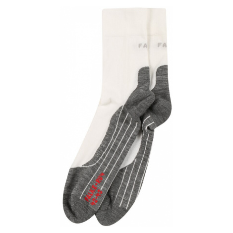 FALKE Športové ponožky 'RU4'  sivá / biela