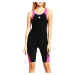 Dámsky triatlonový dres aqua sphere energize trisuit lady black/pink