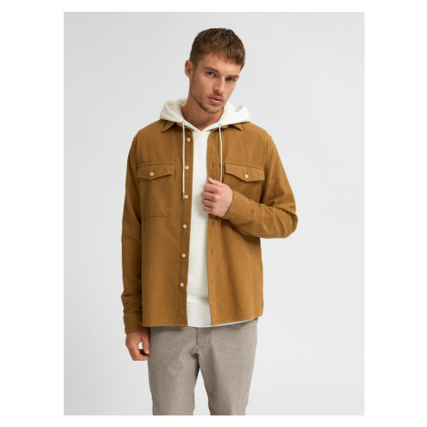 Brown Outerwear Selected Homme-Loose Troy - Men
