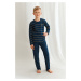 Chlapčenské pyžamo 2621 Harry dark blue - TARO