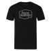 Horsefeathers ROOTER TECH T-SHIRT Pánske tričko, čierna, veľkosť