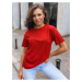 Women's T-shirt MAYLA II red Dstreet z