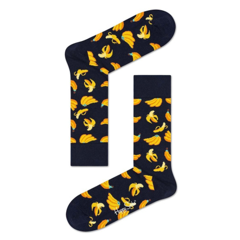 Ponožky Happy Socks dámske, tmavomodrá farba