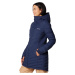 TMAVOMODRÁ DÁMSKA ZIMNÁ PREŠÍVANÁ BUNDA COLUMBIA JOY PEAK HOODED II MID JACKET 2088641464