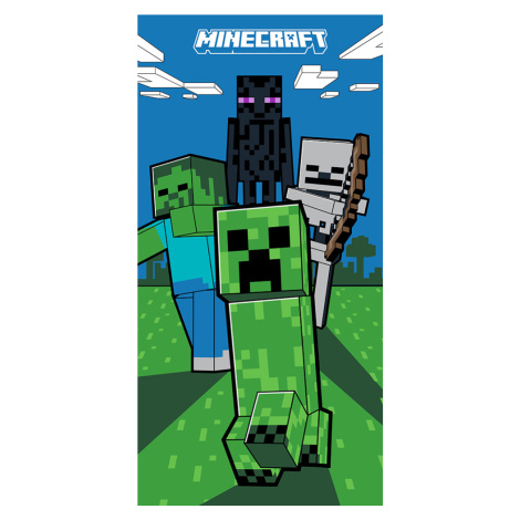 Carbotex Detská osuška Minecraft Mobi Útočí