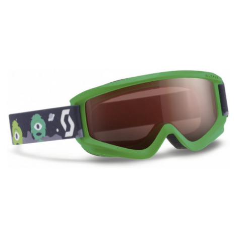 Scott JR AGENT AMPLIFIER zelená - Detské lyžiarske okuliare