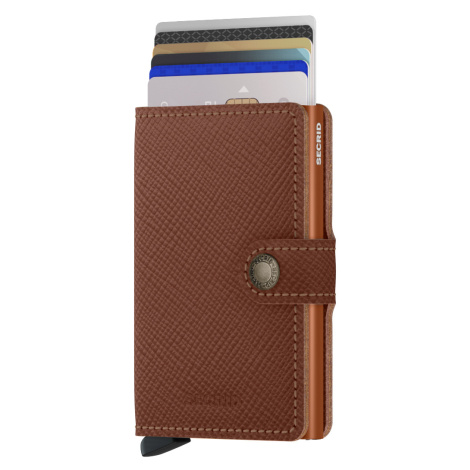 Secrid Miniwallet Saffiano Caramel