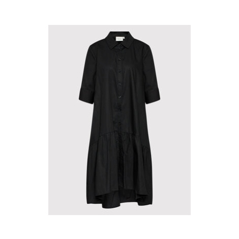 Gestuz Košeľové šaty Avaligz 10906320 Čierna Loose Fit