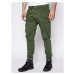 Alpha Industries Bavlnené nohavice Combat 126215 Zelená Slim Fit