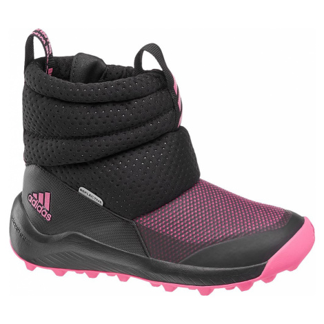 adidas - Čierne snehule Adidas Rapida Snow C
