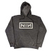 Nine Inch Nails mikina Classic Logo Šedá