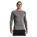 Pánske kompresné tričko s dlhým rukávom UNDER ARMOUR UA CG Armour Fitted Crew-GRY