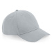 Beechfield Unisex bavlnená šiltovka B62N Light Grey