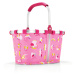 Detský košík Reisenthel Carrybag XS kids Abc friends pink