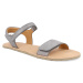 Barefoot sandále Froddo - Flexy Lia grey/silver strieborné