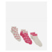 Ponožky 3-Pack Karl Lagerfeld K/Monogram Short Socks 3P Ružová