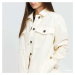 Bunda Urban Classics Ladies Oversized Shirt Jacket Cream