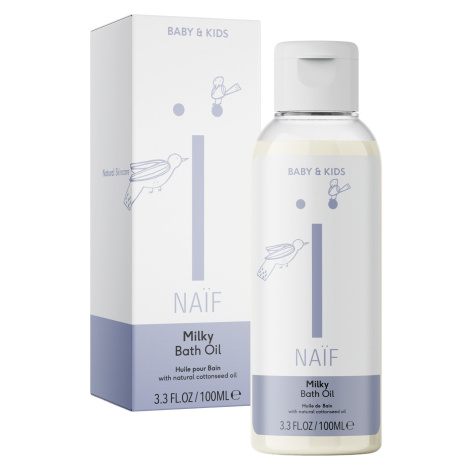 Naif Mliečny olej do kúpeľa pre deti a miminká 100 ml