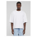 Men's T-shirt oversized Cropped white