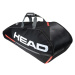 Head Tour Team 6R Black/Orange Racket Bag