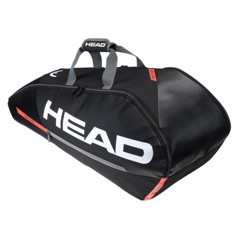 Head Tour Team 6R Black/Orange Racket Bag