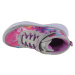 Farebné svietiace dievčenské topánky Skechers Twisty Brights - Sweet Starz 302690L-SMLT