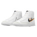 Pánska vychádzková obuv NIKE Blazer Mid 77 white bright mandarin medium ash black