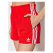Adidas Športové kraťasy 3-Stripes HE9495 Červená Regular Fit