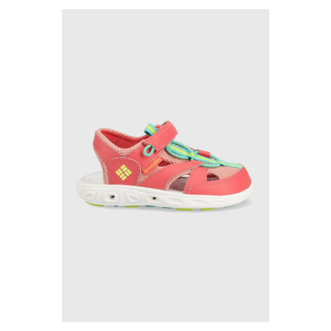 Detské sandále Columbia ružová farba