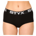 Women's panties Styx with leg black