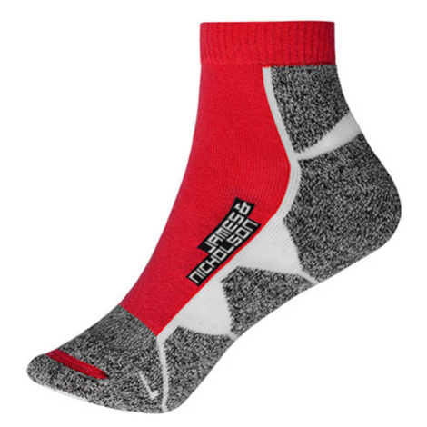 James&amp;Nicholson Unisex športové ponožky JN214 Red