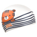 Mad wave tiger swim cap biela